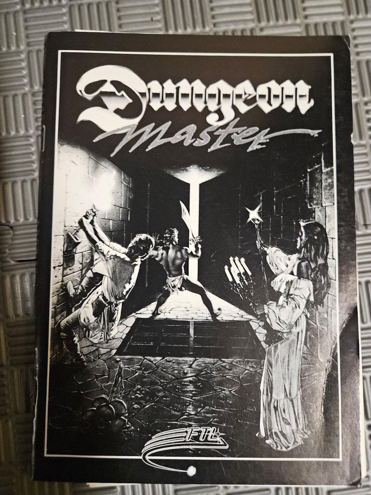 Dungeon Master Manual for Atari