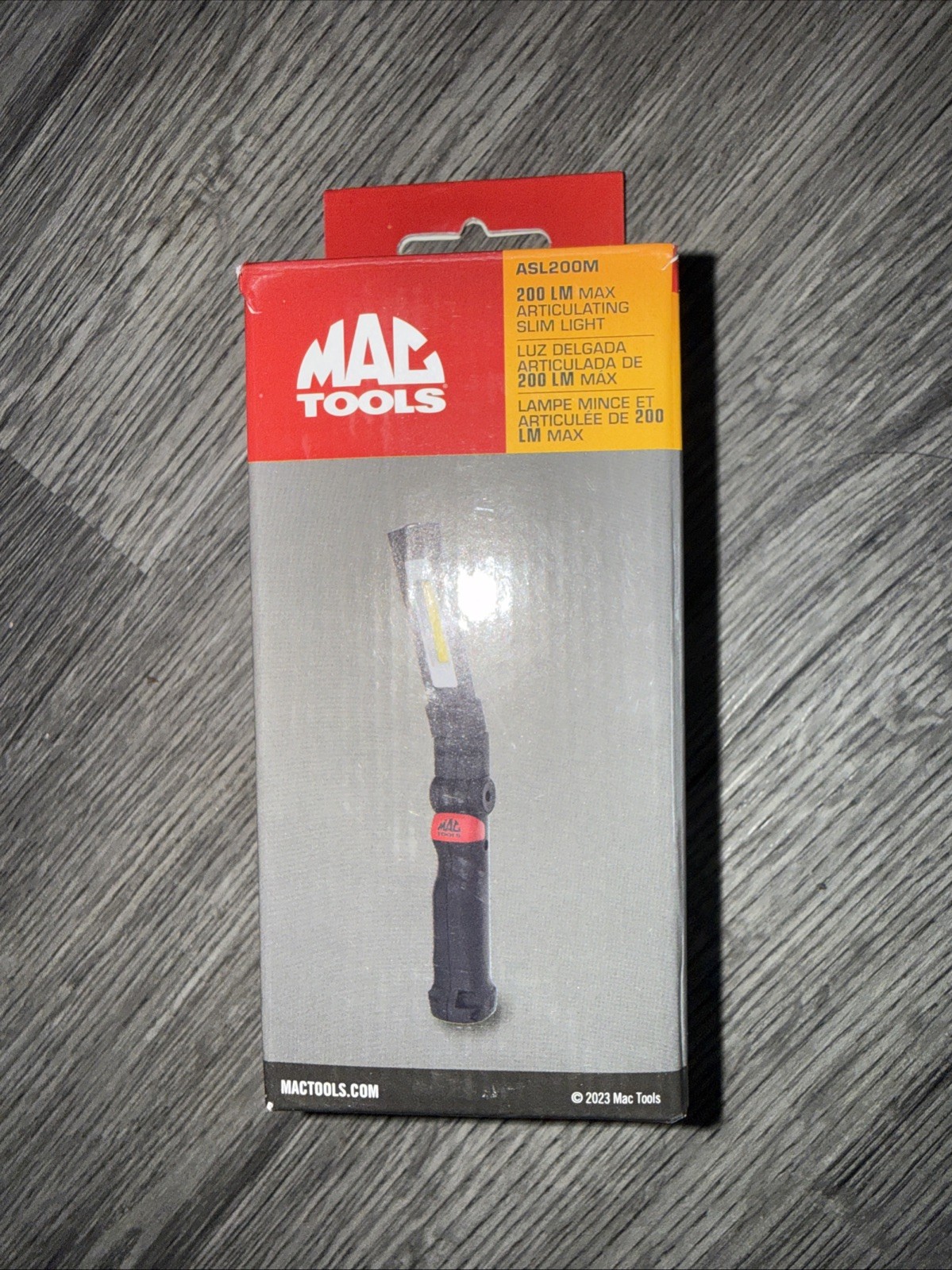 Mac Tools ASL200M Rechargeable Articulating LED Worklight (BRAND NEW)