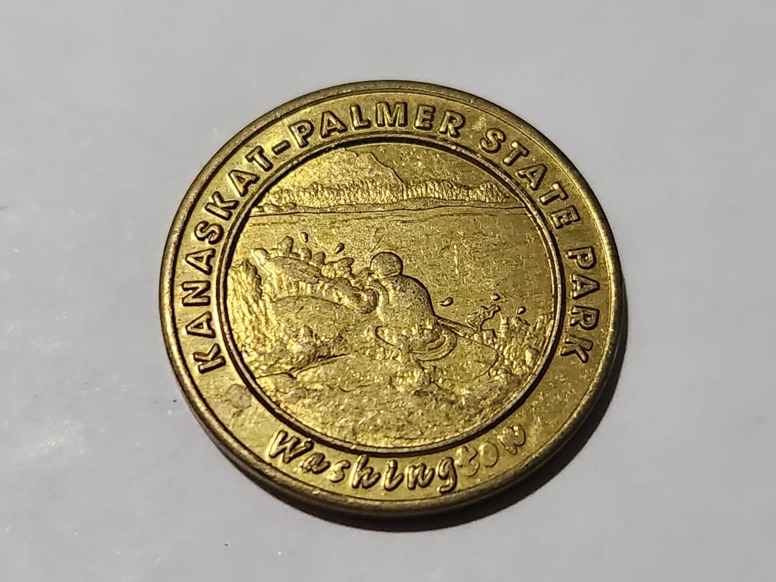 Washington State Parks Collector Token - Kanaskat-Palmer  State Park