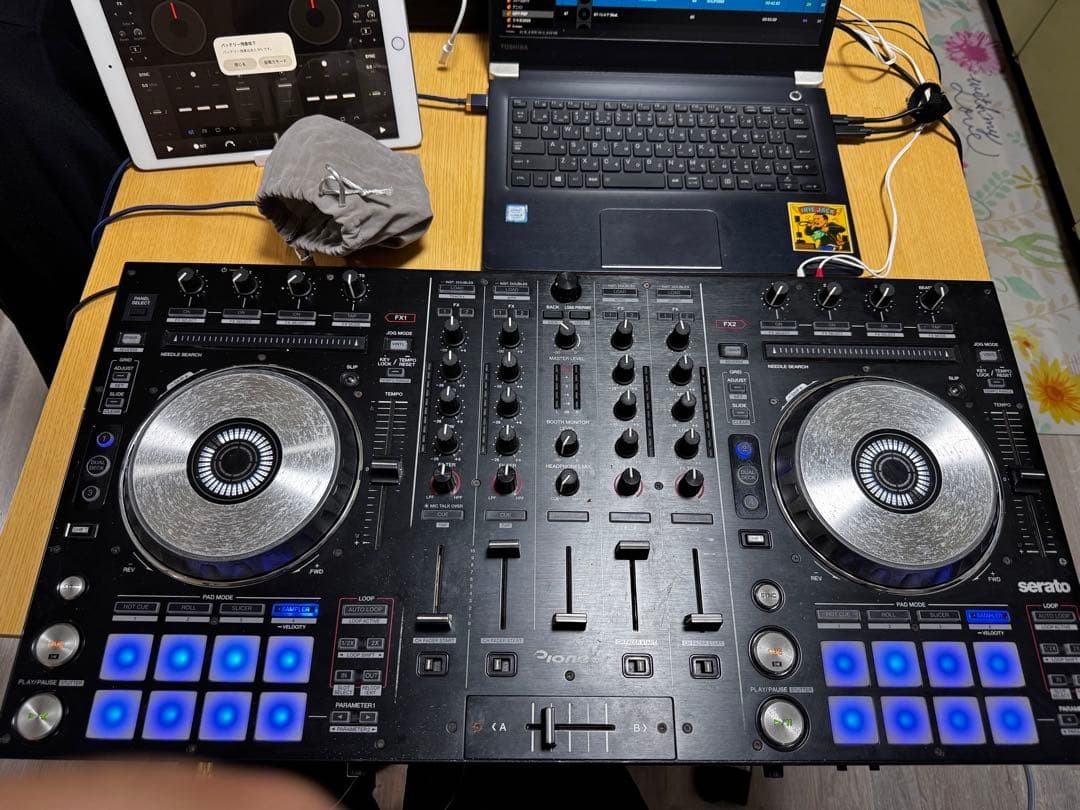 Pioneer DDJ-SX 4 Channel DJ Controller Serato Performance Mixer Deck USB