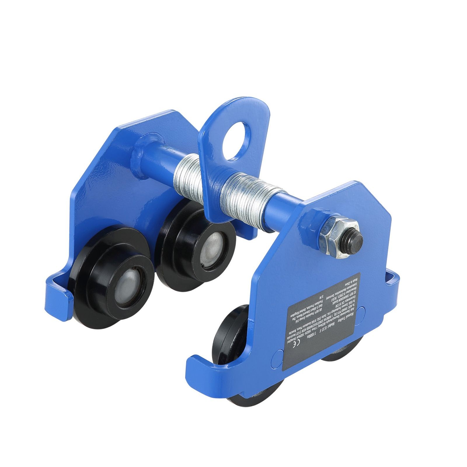 1100Lb Manual Trolley Alloy Steel 2.5-5.5in I Beam H Beam Hoist
