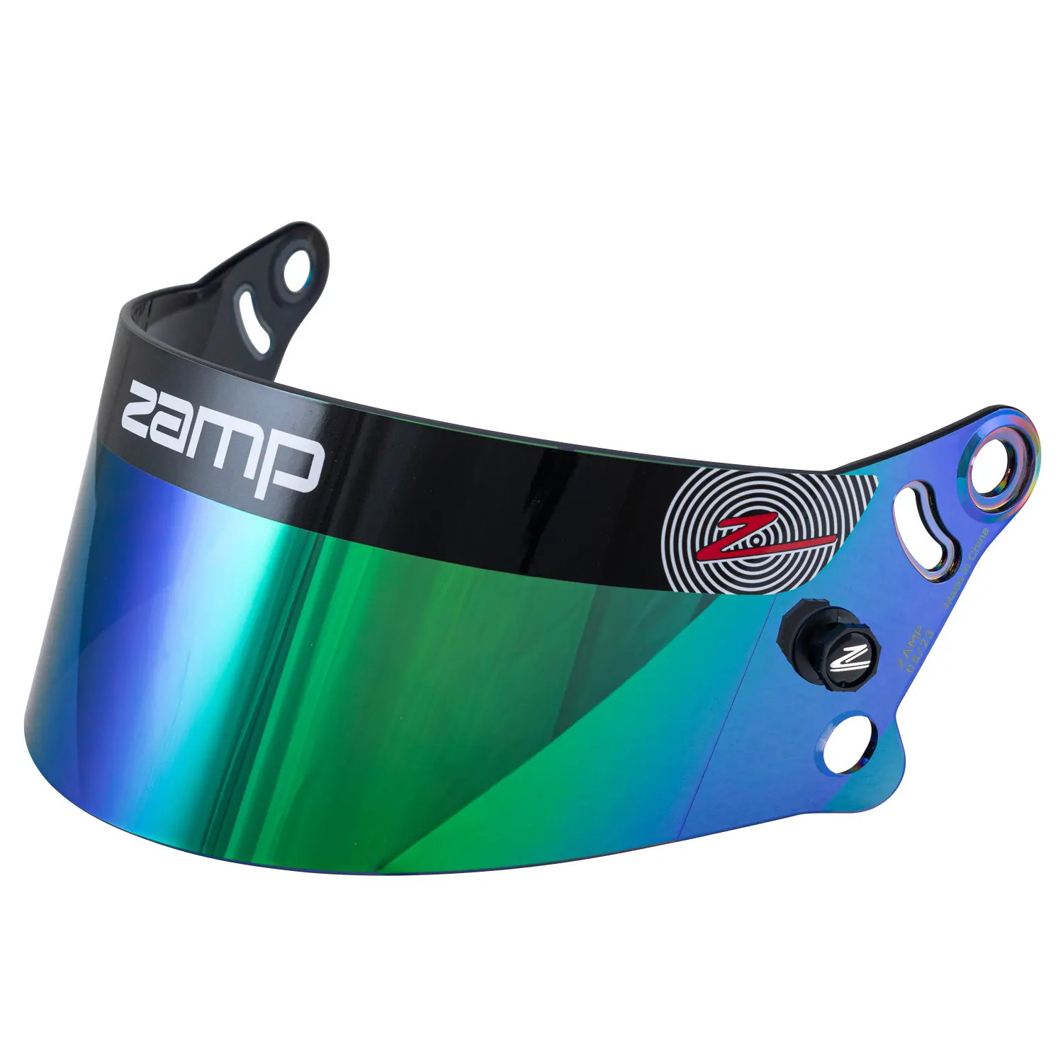 Zamp HASZF20GNP, Z-20 FIA Series Helmet Shield, Green Prism