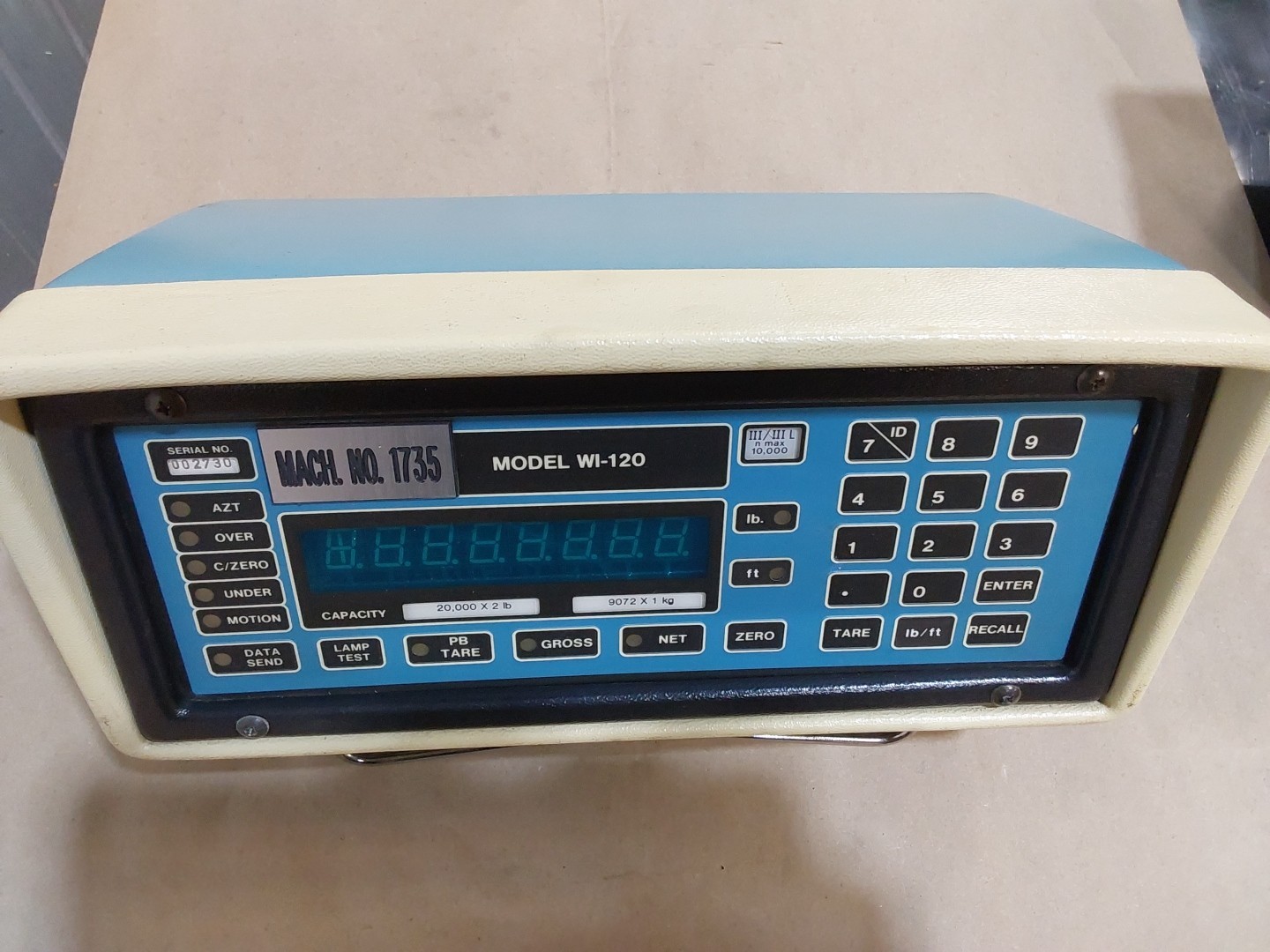 Weigh-Tronix WI-120 Indicator