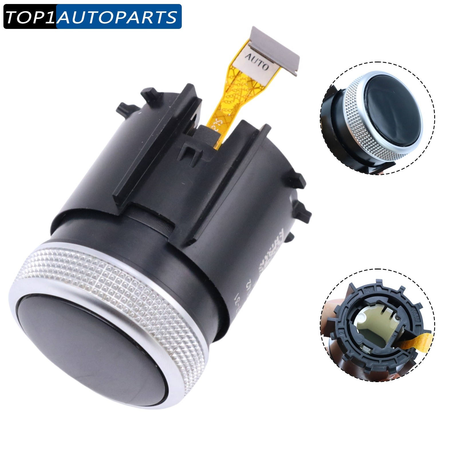 Rear Air Conditioning Control Panel Climate Switch Button for Audi Q7 Premium