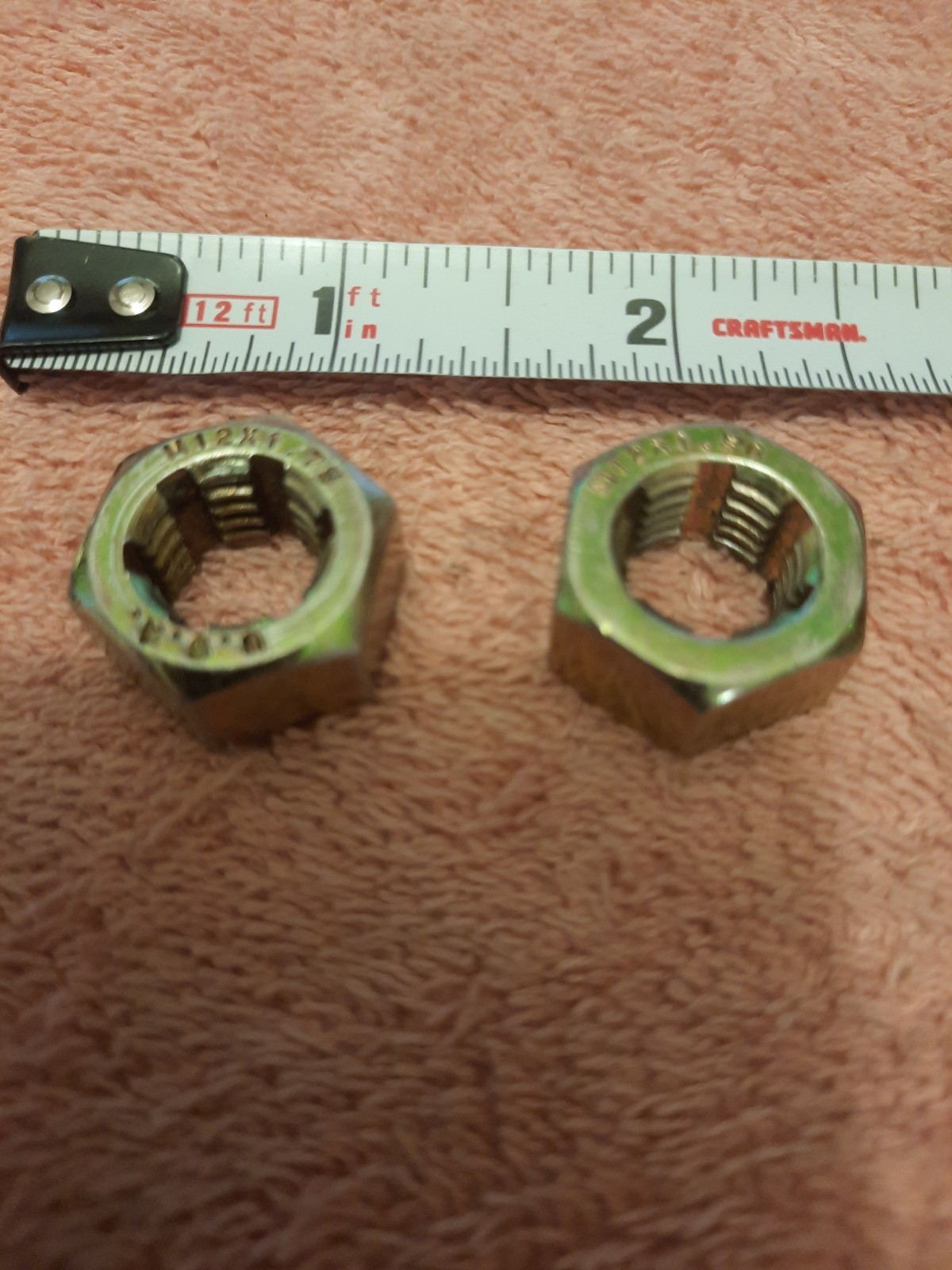 Metric Rethreading Dies 2 Piece Set