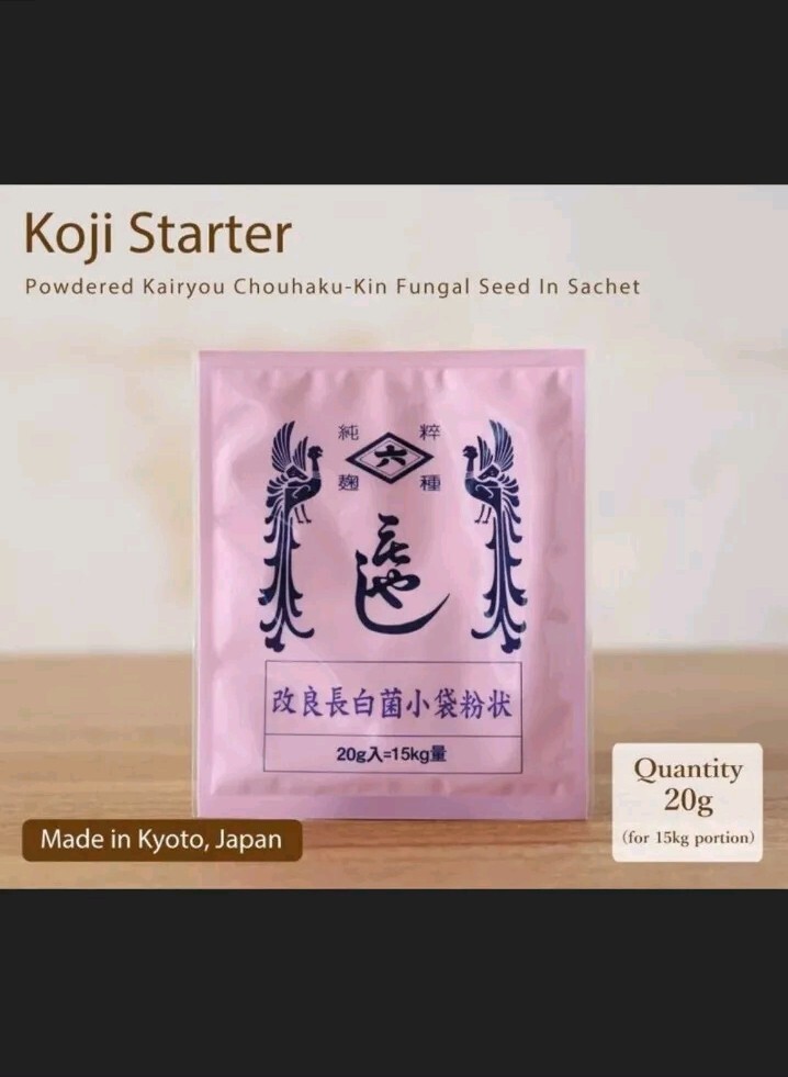 Koji Starter- Spore - Kairyou Chouhaku-Kin 20g -Amazake Sweet Sake, White Miso