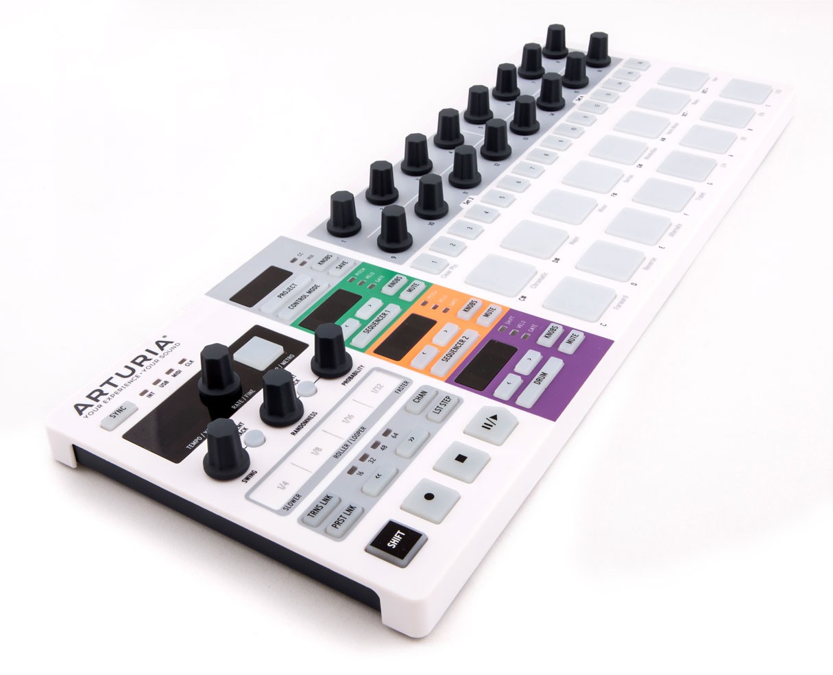 Arturia BeatStep Pro Drum Machine Step Sequencer
