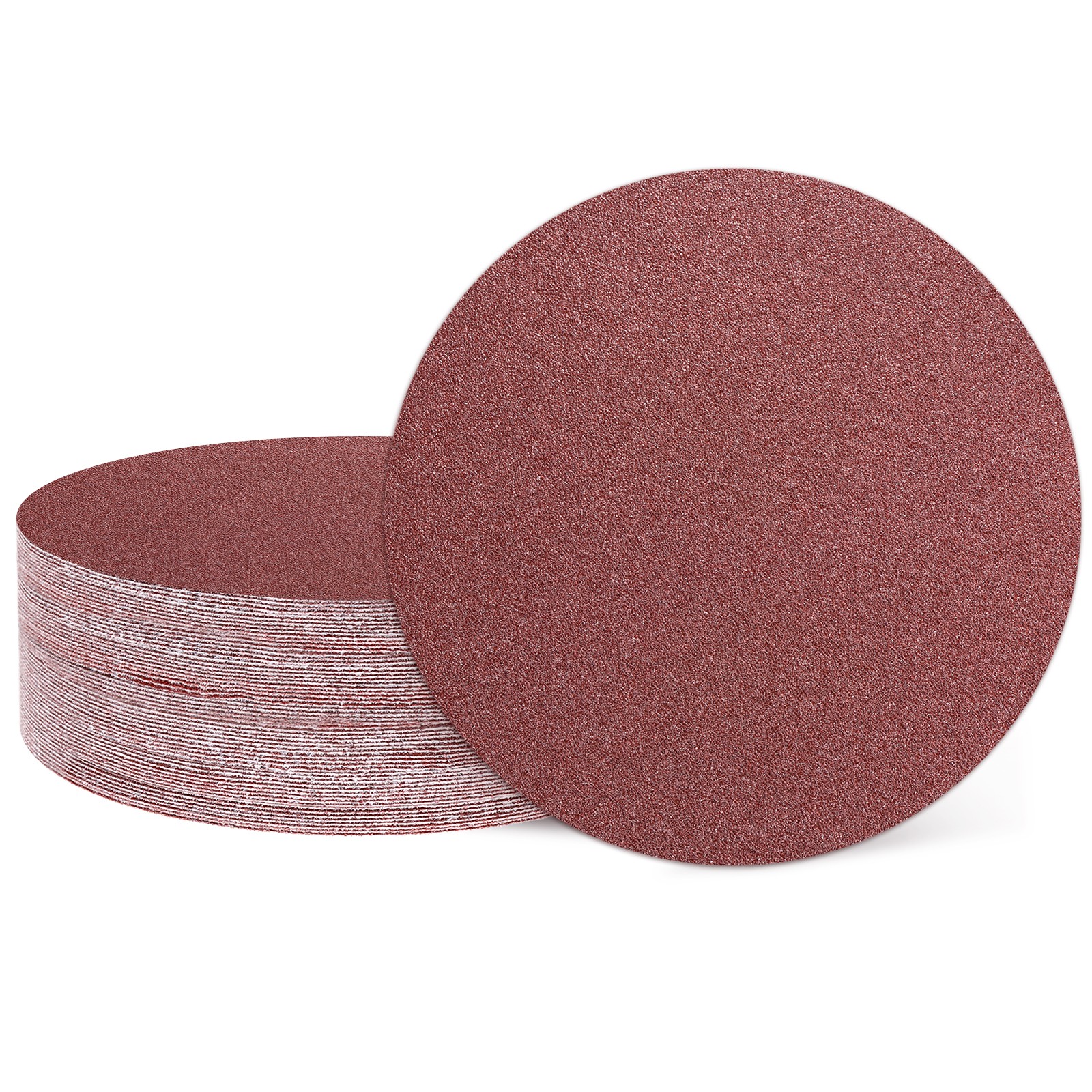 25 Pcs 2 Inch Sanding Disc 60 Grit Hook and Loop Sandpaper