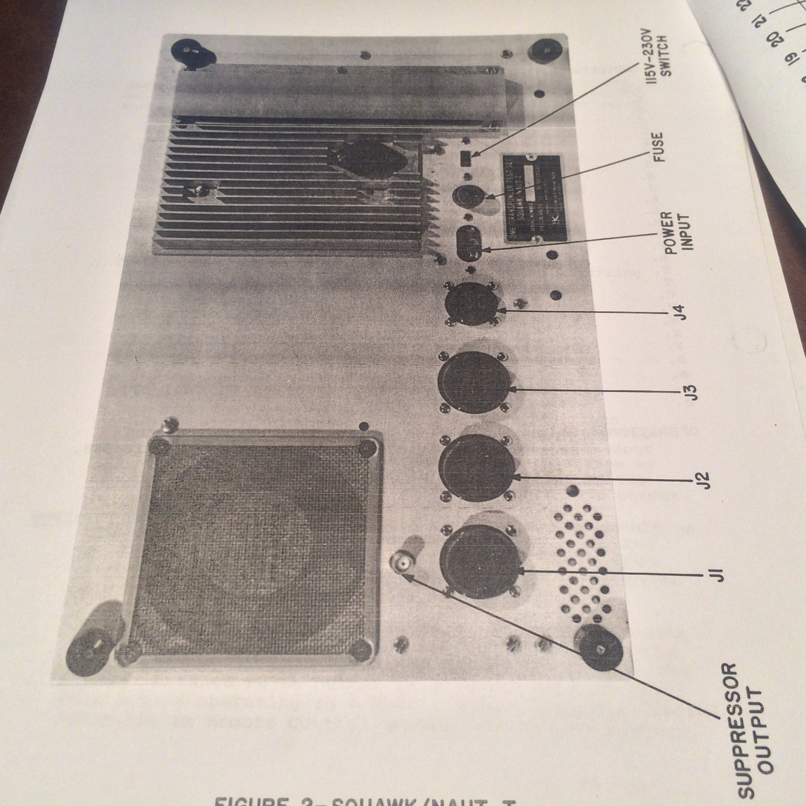 Kustom Squawk/Naut I Transponder DME Test Set Operator Instructions