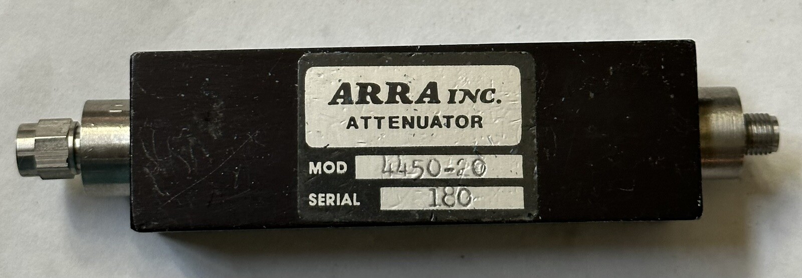 Arra 4450-20 20dB Attenuator
