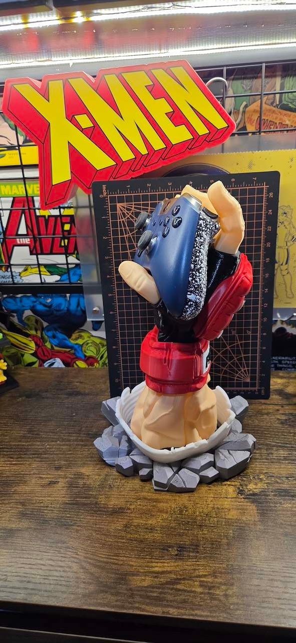 3d Printed video game controller holder stand