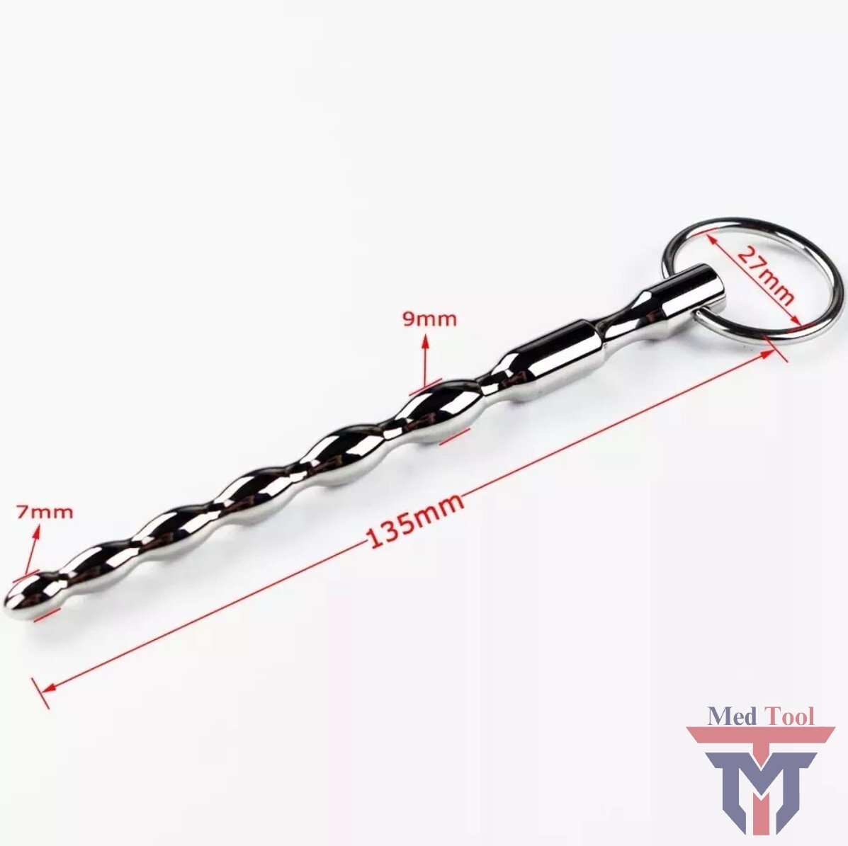Male Stainless Steel Urethral Dilator Sound Penis Plug new
