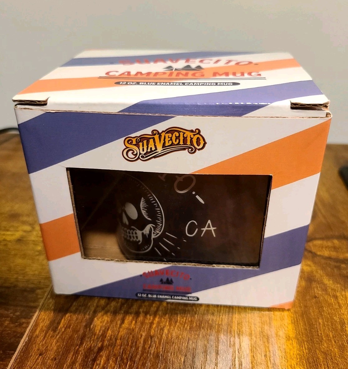 SUAVECITO ENAMEL CAMPING COFFEE MUG