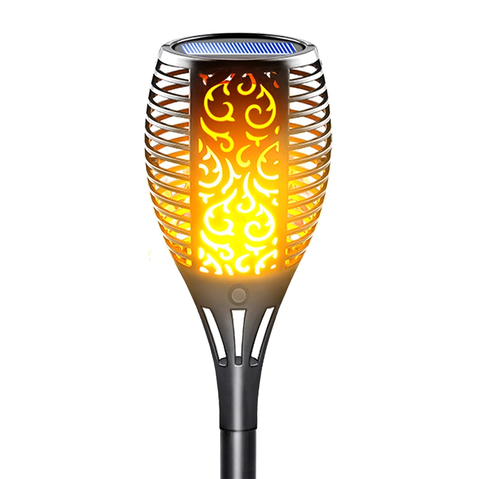 Solar Torch Light with Flickering Flame, Tiki Torches Outdoor | Waterproof La...