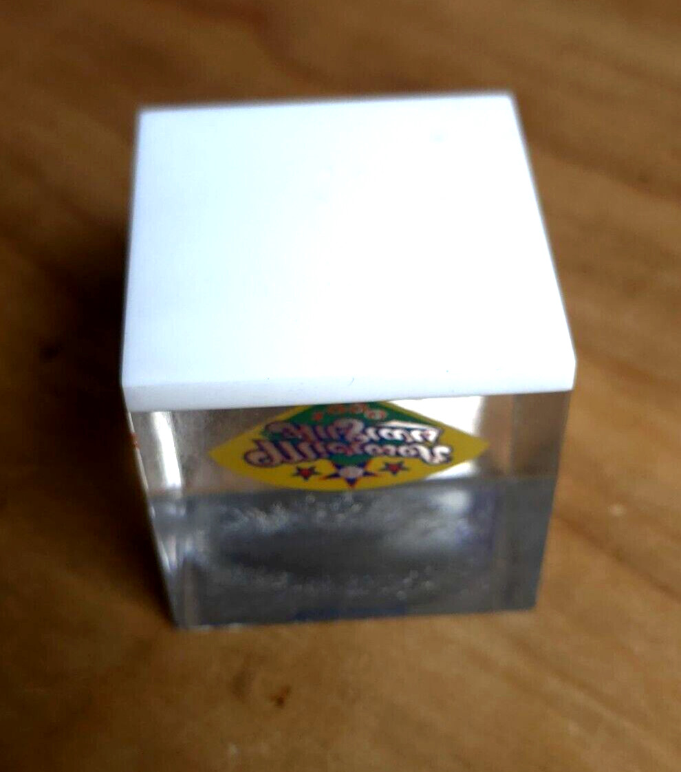 Super Rare Microsoft Vintage Sales Team Promo Paperweight Summer Baseball 1990