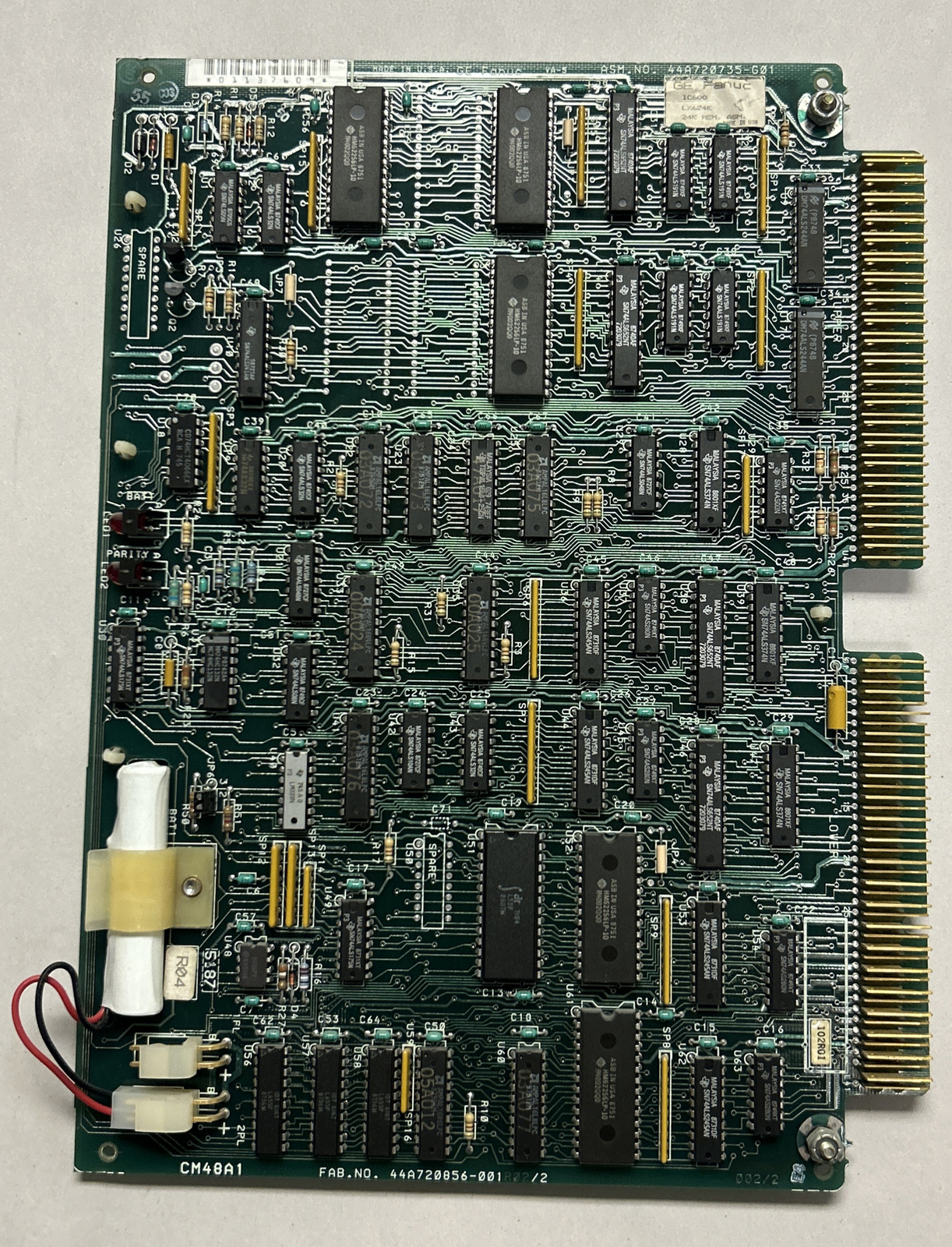 GE FANUC,IC600LX624K,16K LOGIC MEMORY MODULE