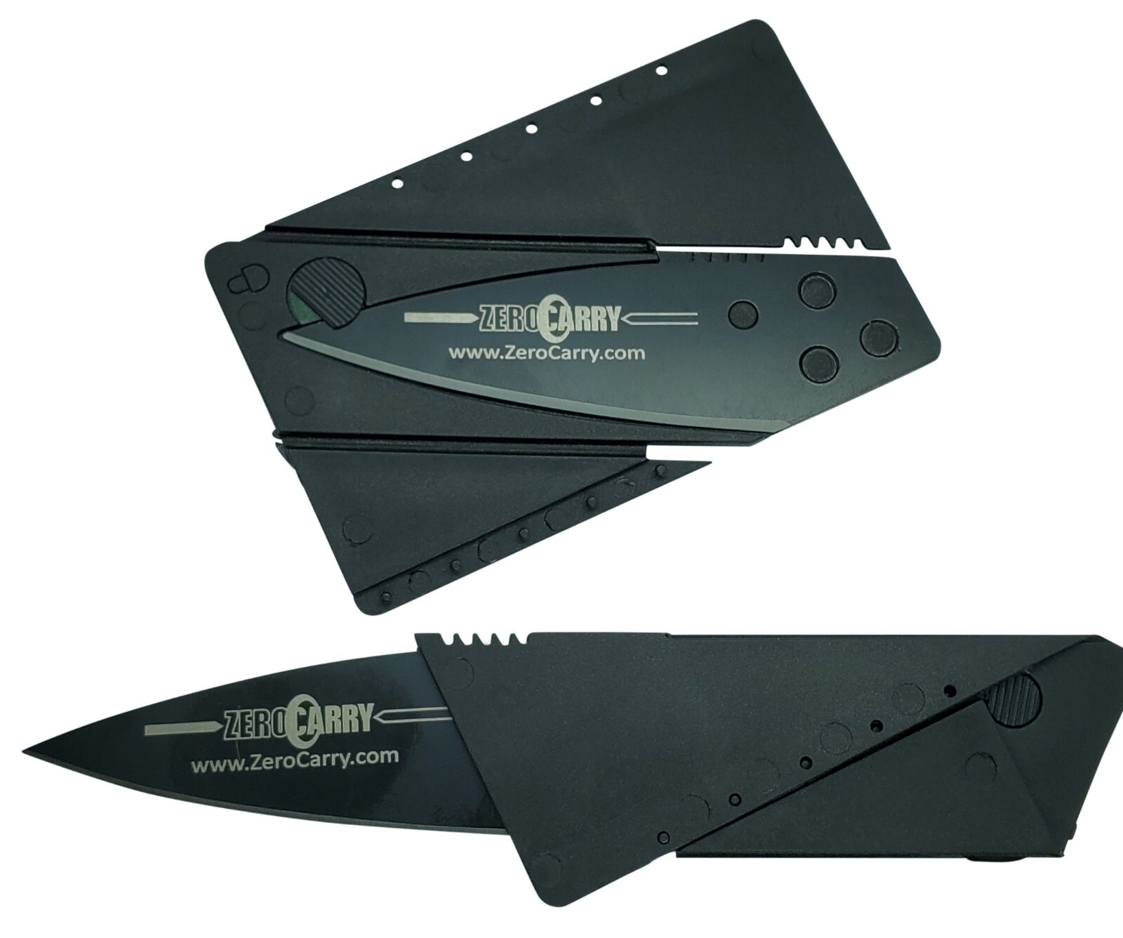 Zero Carry Credit Card, folding origami wallet knife. Ships from Star Idaho USA!