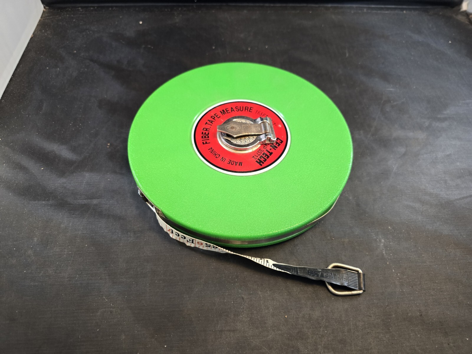 Cen-Tech 165 ft x 1/2" fiber tape measure SKU#P35712 Reel Tape Surveyor Tape