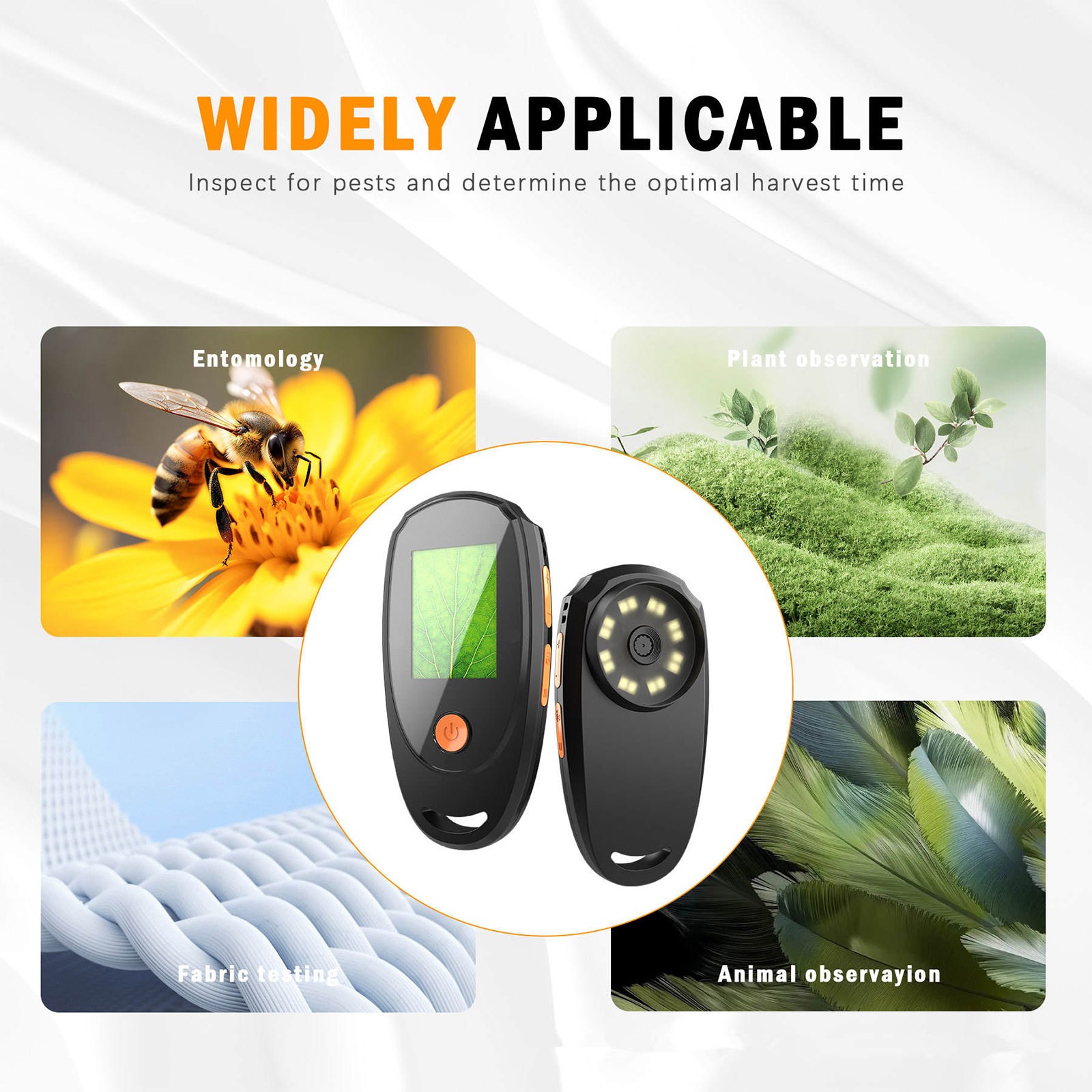 Handheld Digital Microscope Kit Fit JPG Image format Fit AVI Video format
