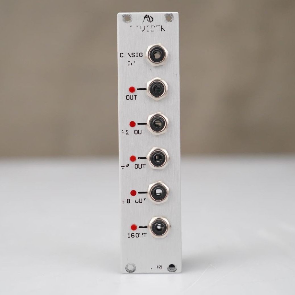 Analogue Systems RS-280 Clock Divider Euro Module w/ Tiptop Stackcables #58594