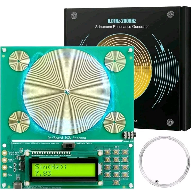 New Frequency Generator for Healing  Adjustable Schumann Resonance Generator