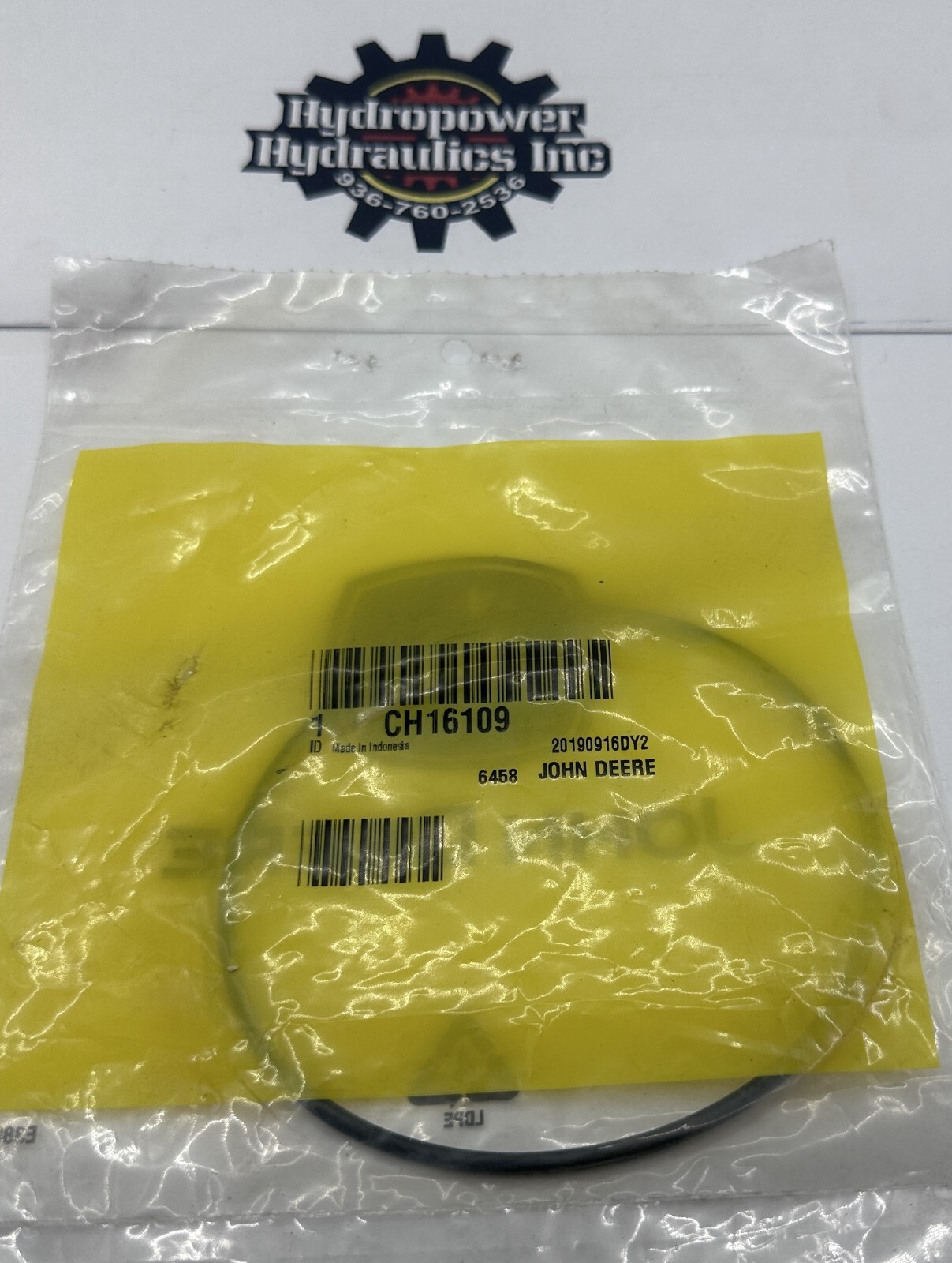 CH16109, John Deere, Rotary Manifold, Seal