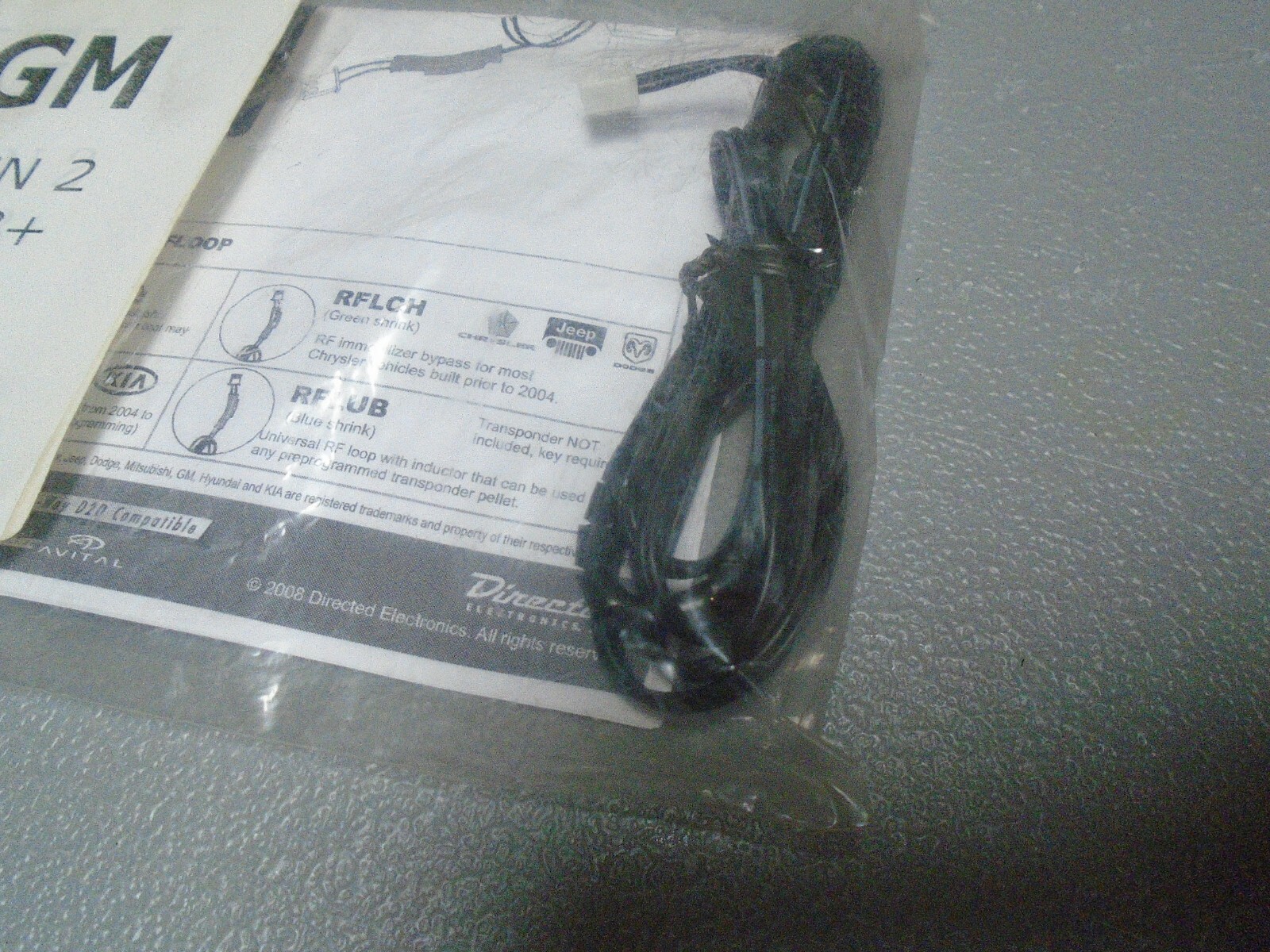 Directed Electronics RFLCHGM RF Transponder Loop for All Chrysler 2004 And Up