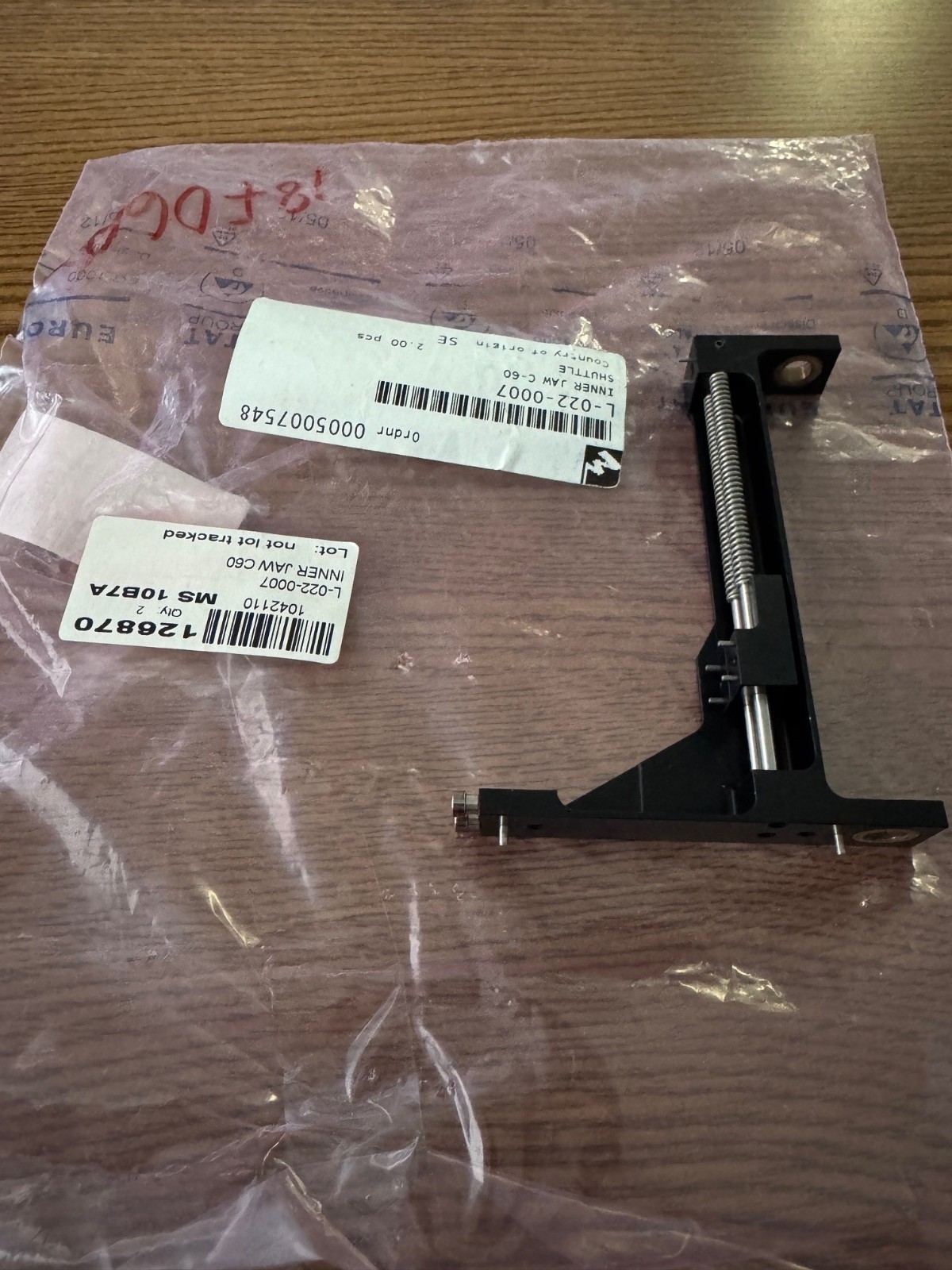 Mydata L-022-0007 Inner Jaw C-60 - New