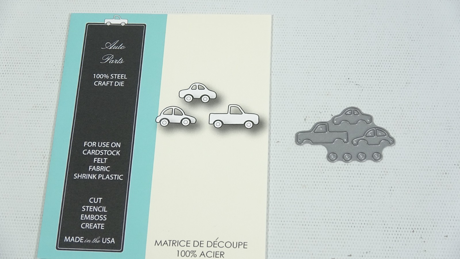 2013 Memory Box Craft Steel Die Auto Parts 98626