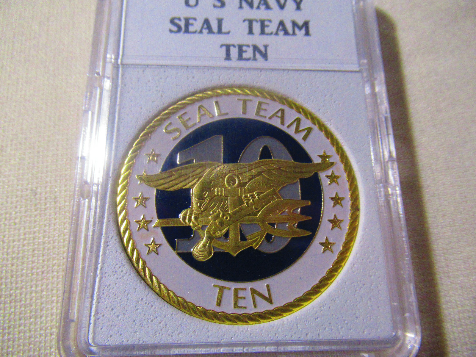 US NAVY SEAL TEAM TEN Challenge Coin