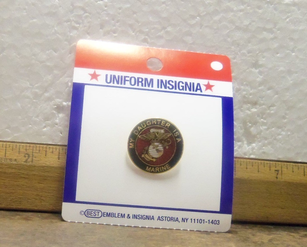 Best Emblem & Insignia – My Daughter is a Marine Pin (NOS)