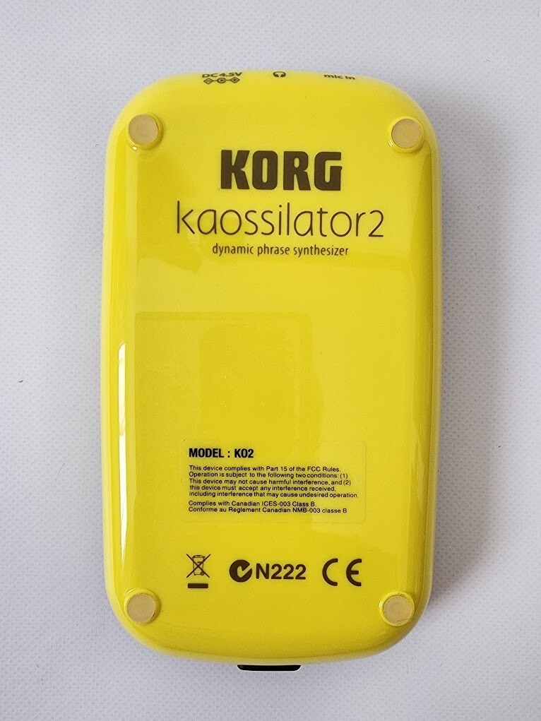 KORG KO2 Kaossilator 2 Dynamic Phrase Synthesizer