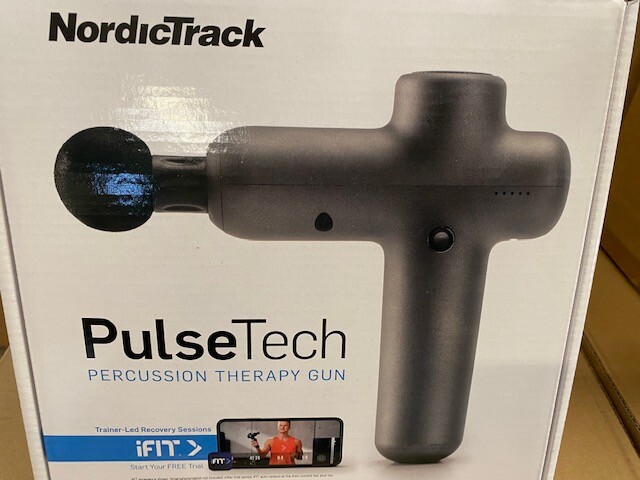 NordicTrack PulseTech Percussion Therapy Gun (NEW)
