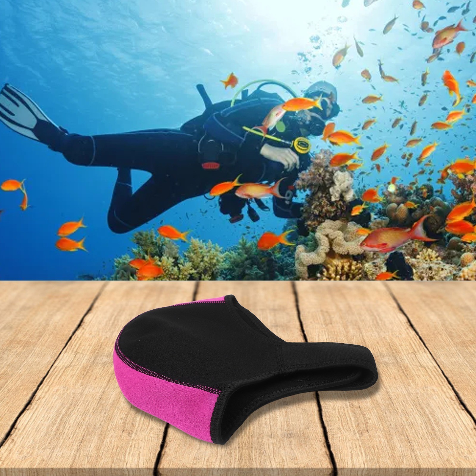 Waterproof 5mm Neoprene Cap for Adults for Swimming and Snorkeling Fun