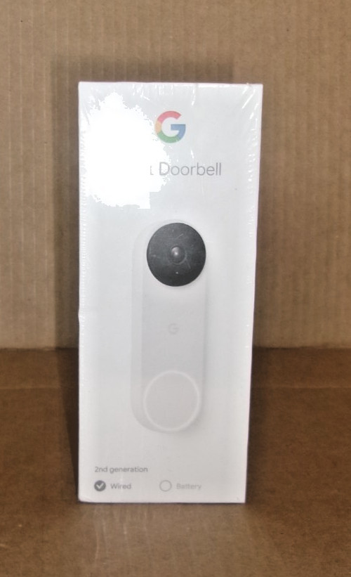 Google Nest Doorbell, Wired - Snow