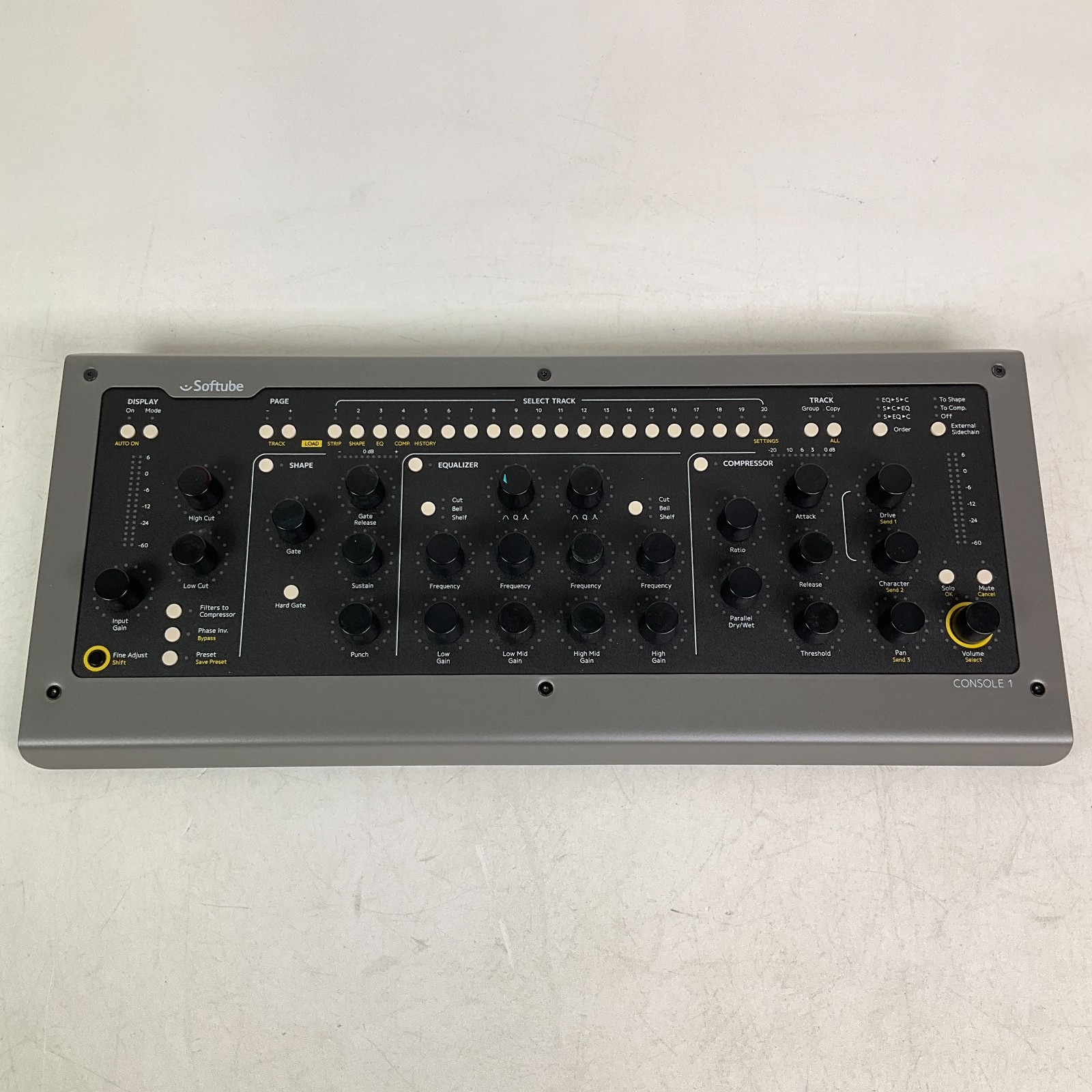 Softube Console 1 MKII Software Mixer Control Surface