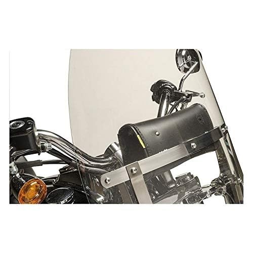 Motorcycle Windshield Bag with Braiding and Strong Closure - Twist Lock