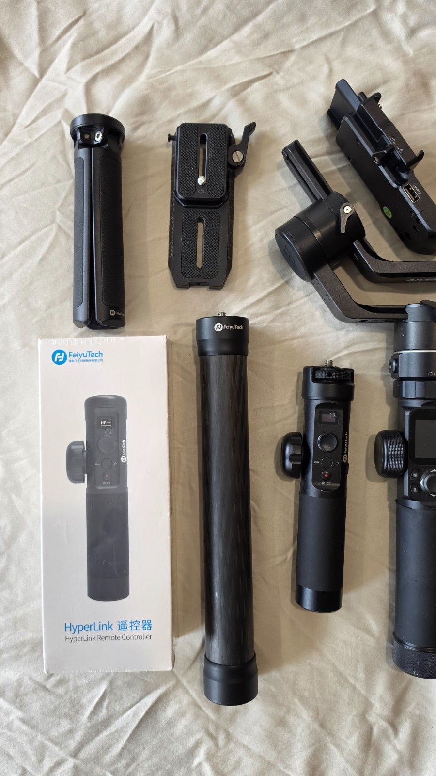 FeiyuTech AK4500 Gimbal Kit | Essential Kit, Focus Motor, Extra Hyperlink Remote