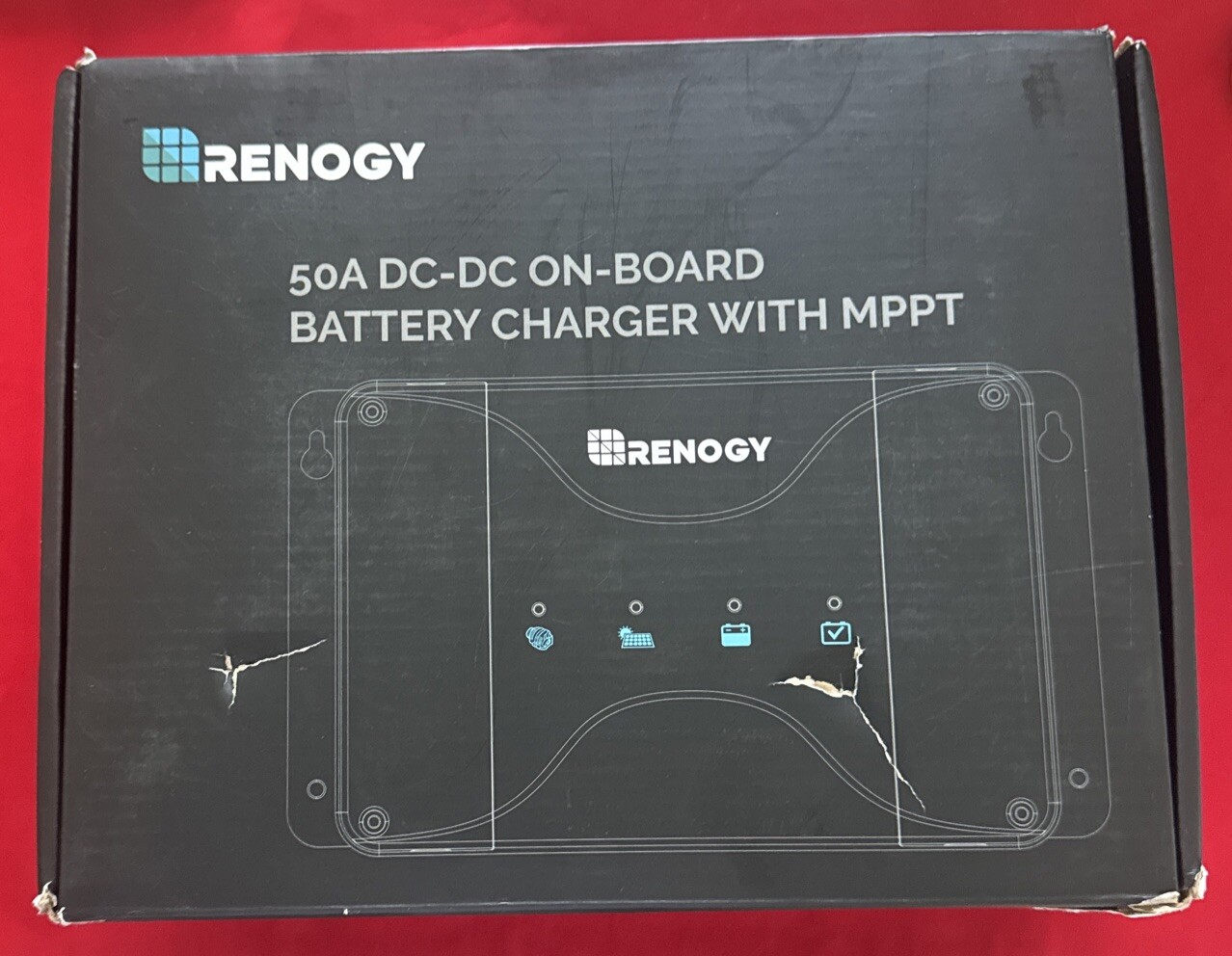 Renogy RBC50D1S 50A On-Board DC to DC Battery Charger w/ MPPT + RMS-DCDC Display