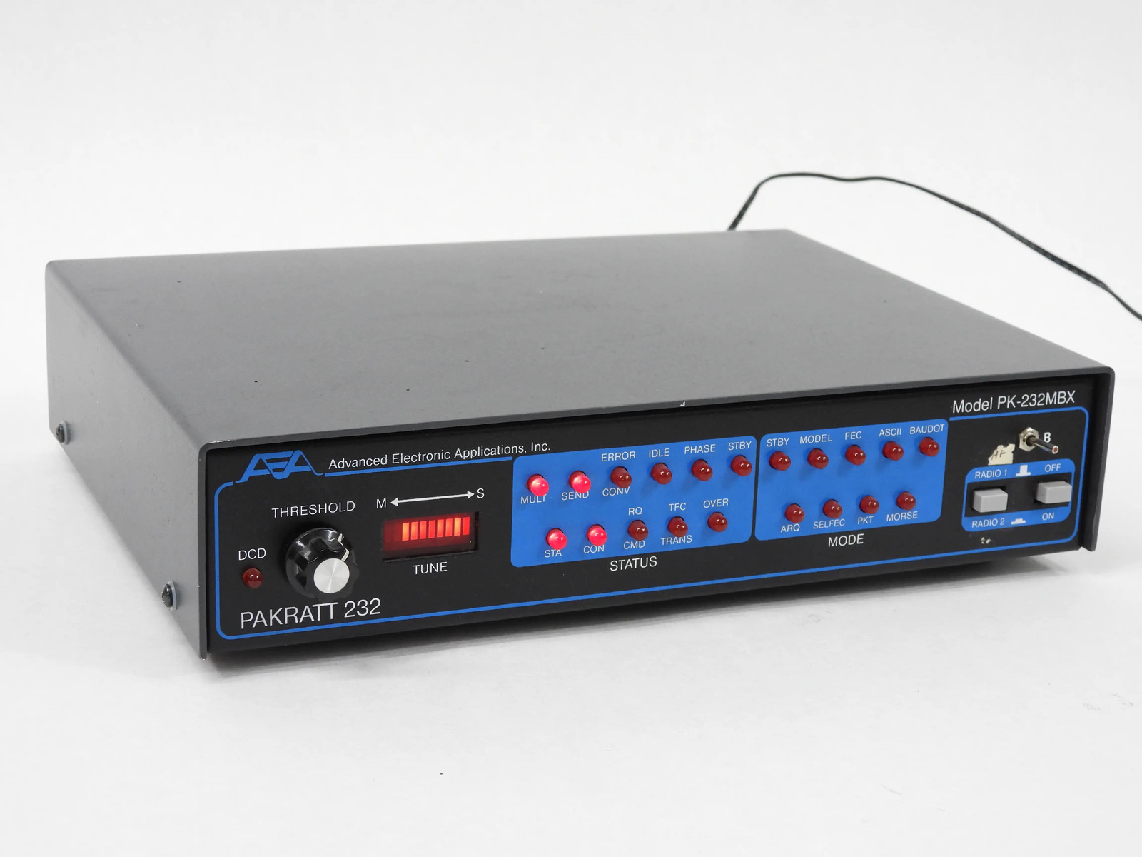 AEA PK-232MBX Pakratt 232 Multimode TNC Data Controller + Supply (nice)