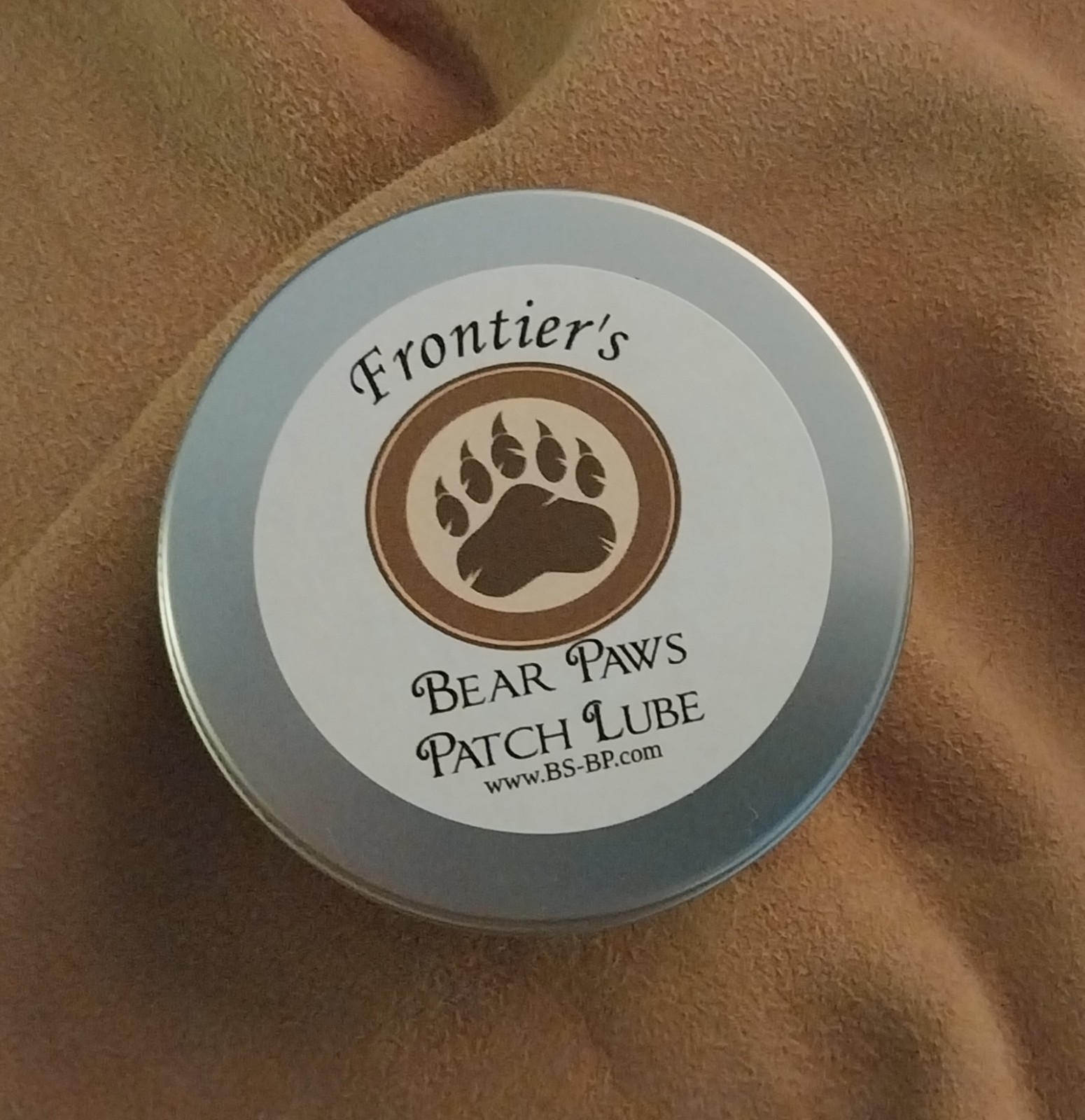 Frontier's Bear Paws Black Powder Patch Lube