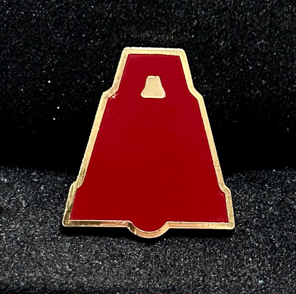 US ARMY 19TH CORPS XIX INSIGNIA HAT PIN WW2 Remake