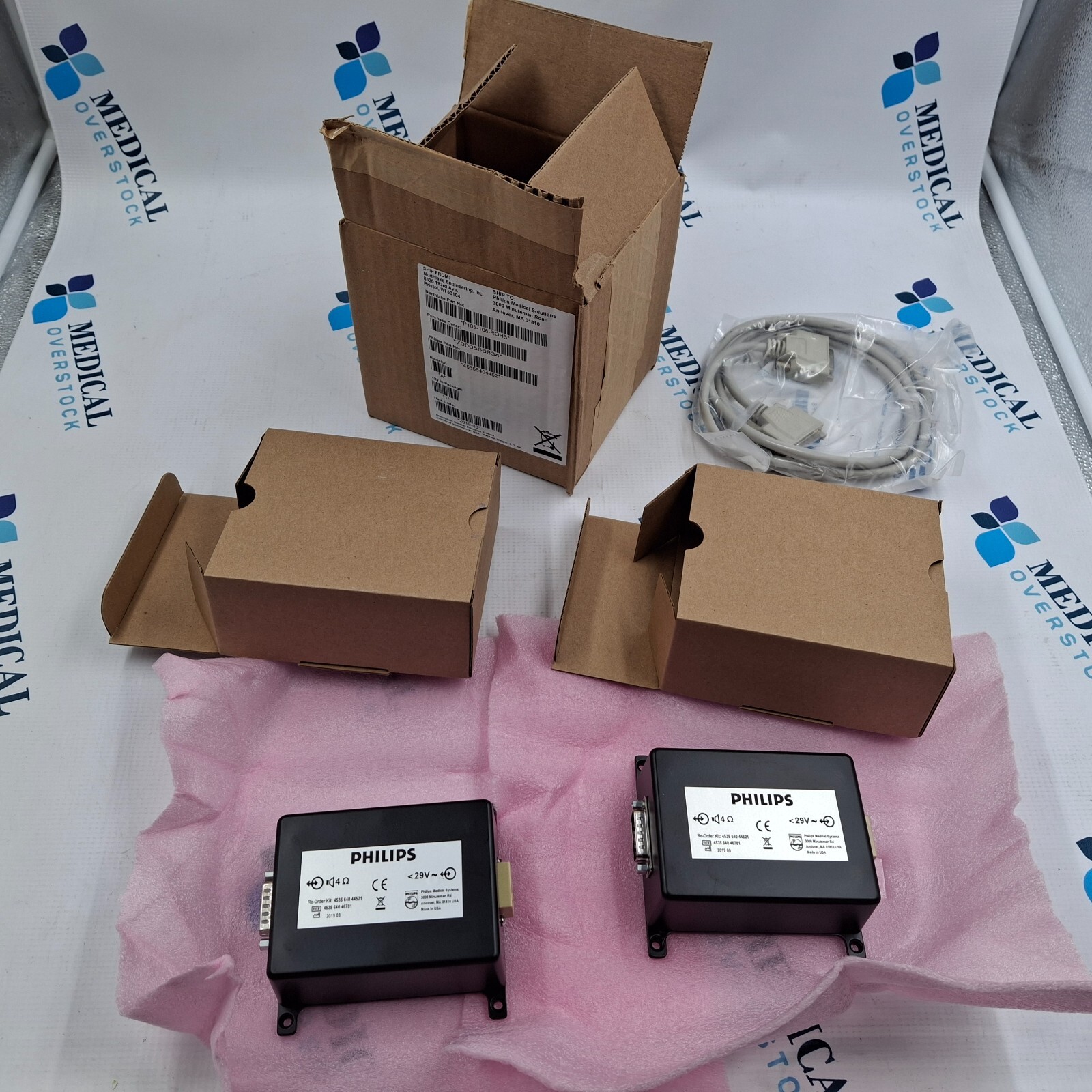 Philips NWHW Remote Audio Transmitter DB15 F/F Speaker Kit 453564044521