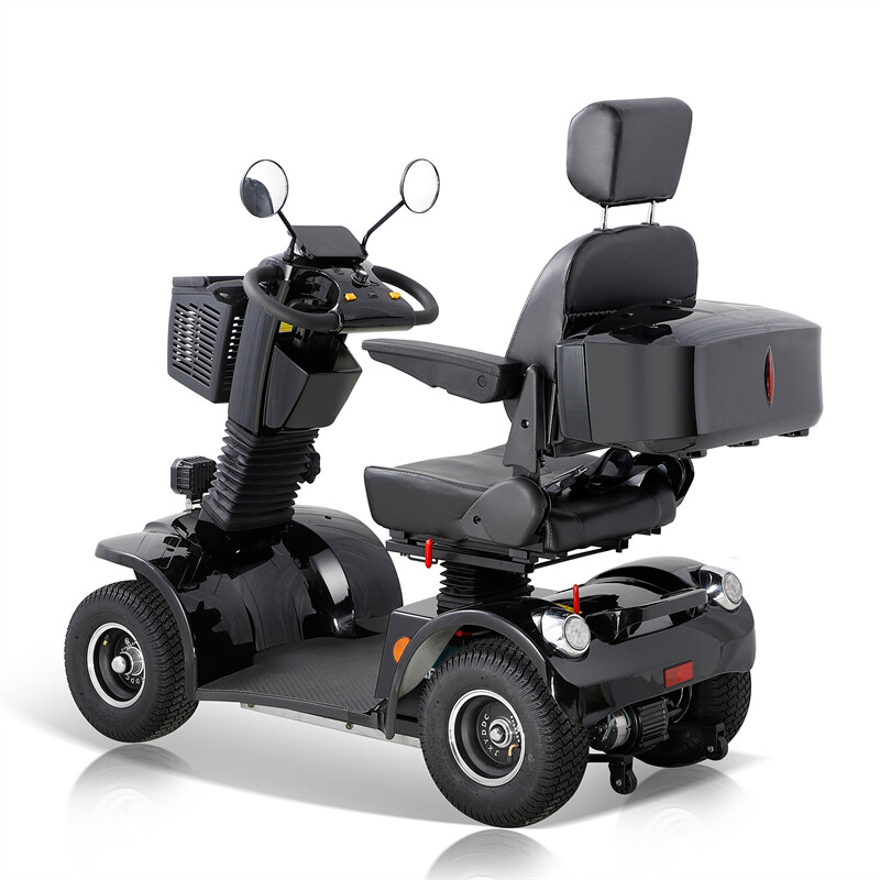 Four Wheel Travel Mobility Scooter 500W 48V 20AH Battery Motor for Adult Senior