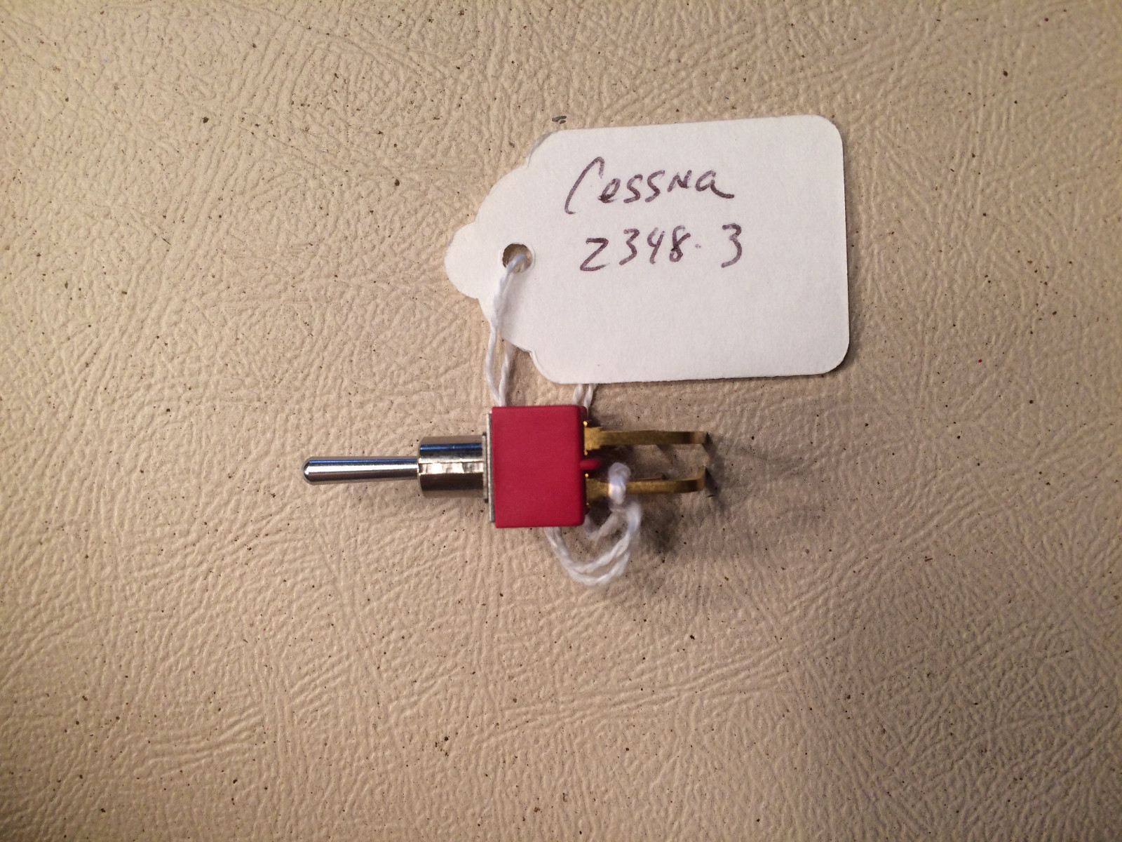 Cessna 2348-3 Audio Panel Switch