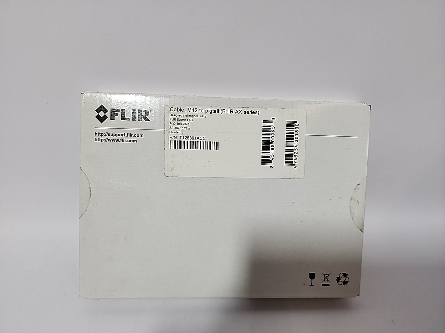FLIR,  M12 to Pigtail Cable (FLIR AX SERIES)