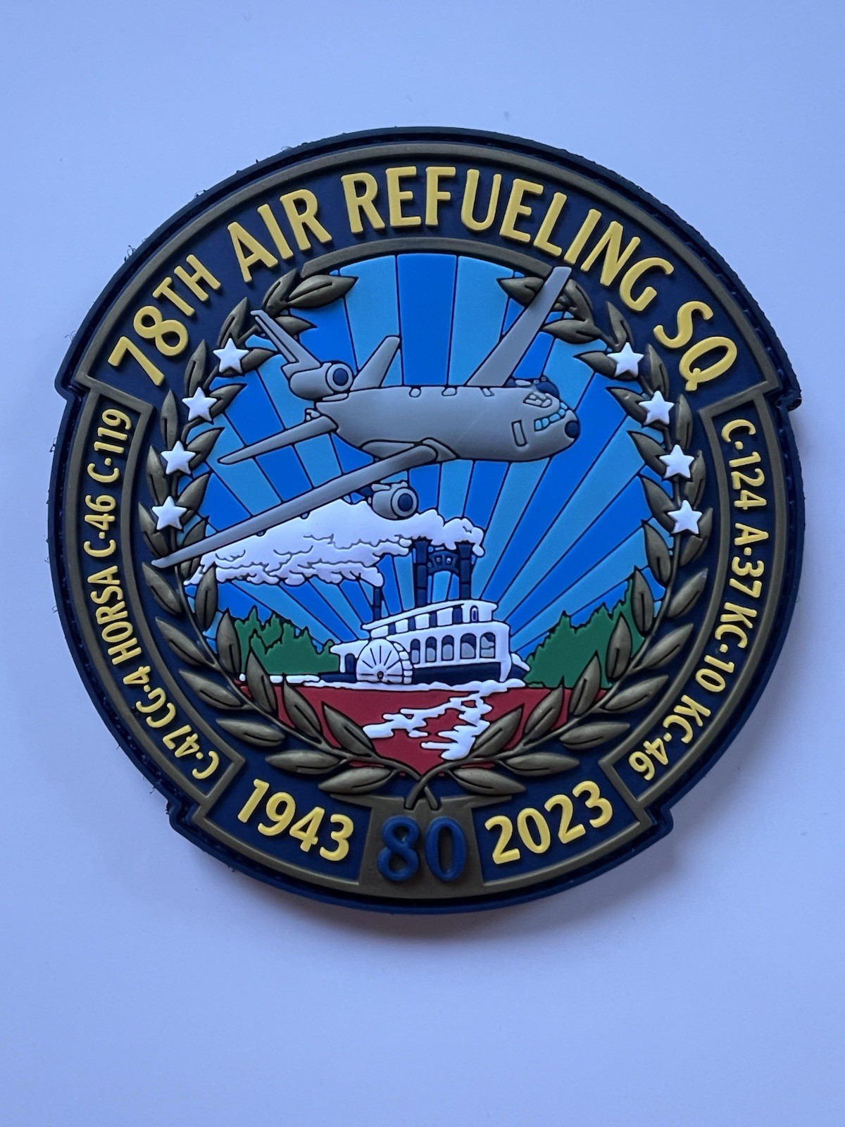 78th Air Refuelling Squadron PVC Patch