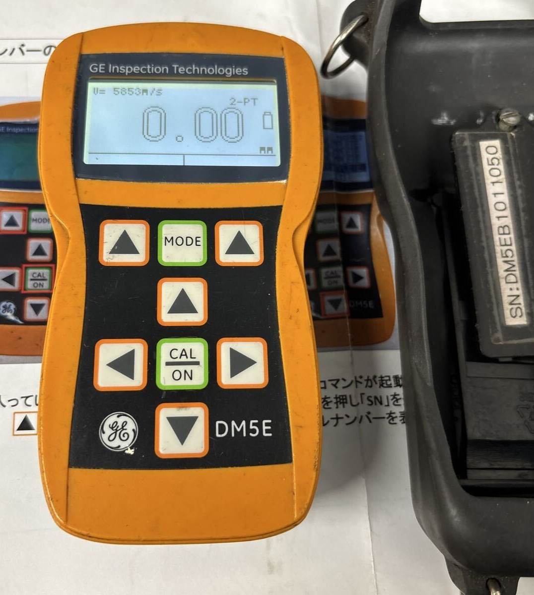 GE Inspection Technologies DM5E Corrosion Coating Thickness Gauge