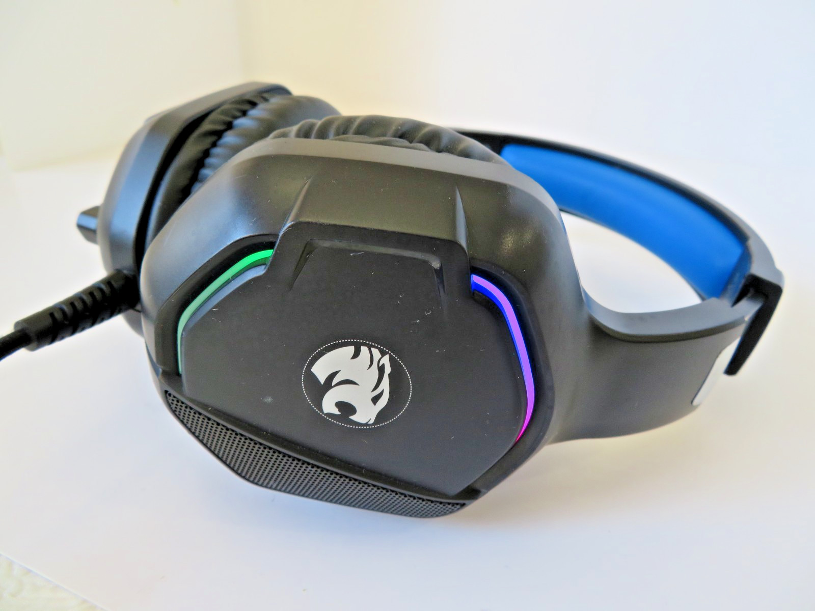 IMYB Gaming Headset A36 Pro with Mic Wired Colorful Marquee Black Lot #36