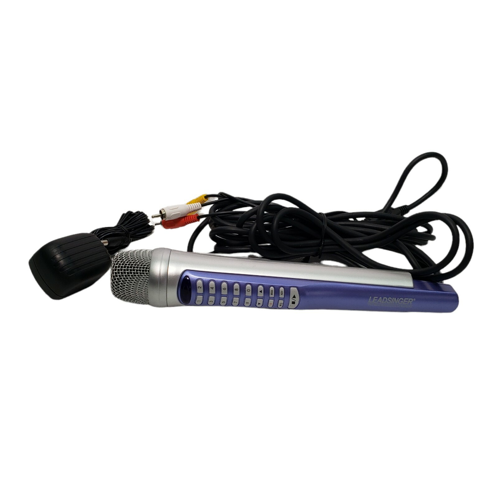 LeadSinger Home Karaoke Microphone LS-2100 | Mic + Power Adapter Cord 100 Songs